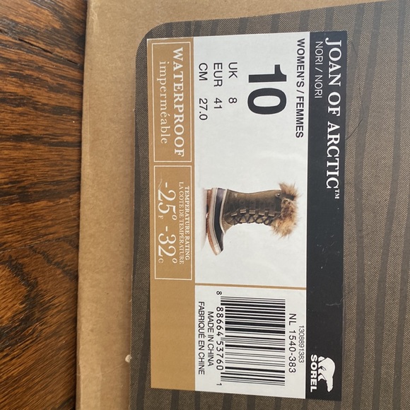 Sorel Joan of Artic Waterproof Boot - Nori - Picture 2 of 8